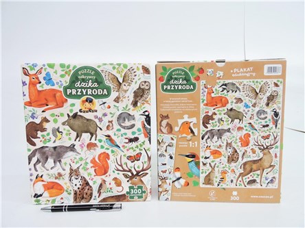 *CZUCZU Puzzle odkrywcy Dzika Przyroda