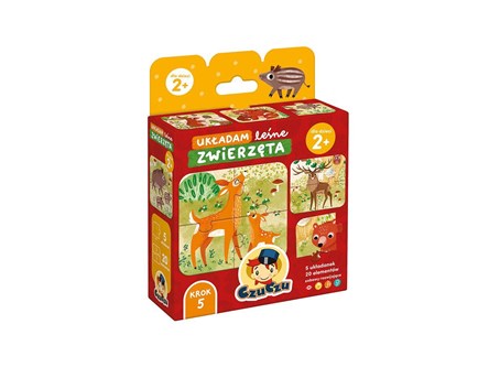 CZUCZU UKŁADAM leśne zwierzęta