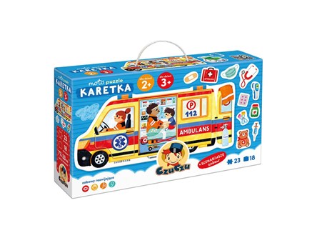 CZUCZU Moto puzzle Karetka