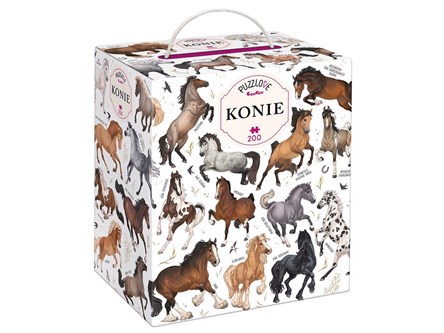 CZUCZU Puzzlove Konie 200 el.