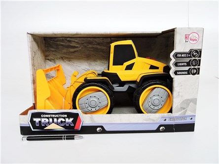 *TRUCK SPYCHACZ plast. 36 cm, św/dź   kart