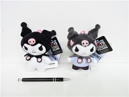 AST. PLUSZ HELLO KITTY 14 cm brelok Kuromi, 2 wz.