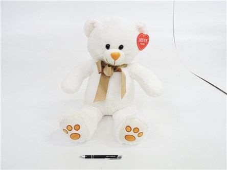 PLUSZ Miś Ballu kremowy, 60 cm
