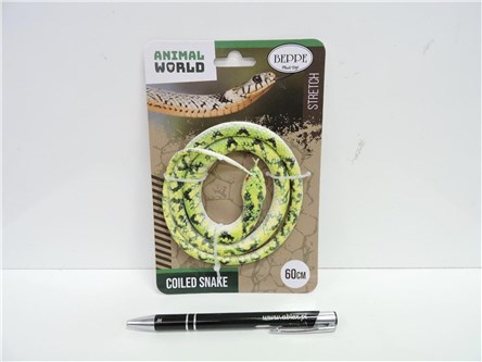 Wąż gumowy, jasno ziel., 60 cm