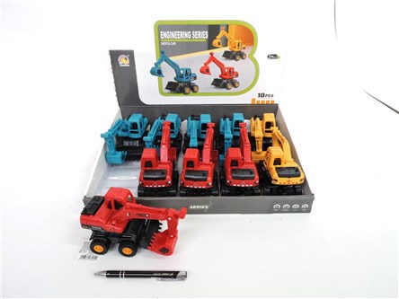 AST. KOPARKA x 10 15 cm, 3 kol.,     displ.