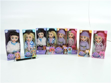 AST. LALKA Charm Girls 16 cm, 4 wz.,        kart.