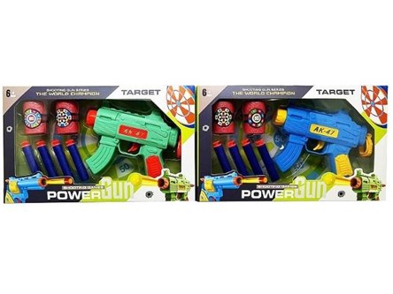 AST. KARABIN NA POCISKI Z PIANKI, 17,5x28,5x4,5 cm