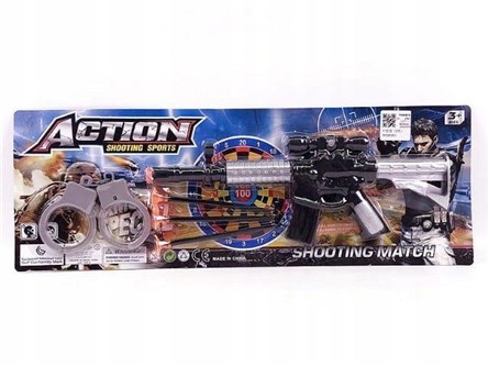 ZESTAW BROŃ, 45x16x3 cm,       blist.