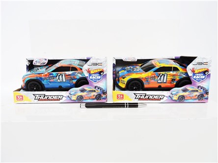 AST. AUTO wyścigowe plast. tunder , 2 kol.,   kart