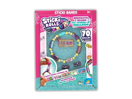 *STICKI ROLLS - BRANSOLETKA + naklej.