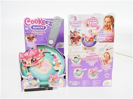 COOKEEZ MAKERY  PLUSZ Pachnace naleśniki Patelnia