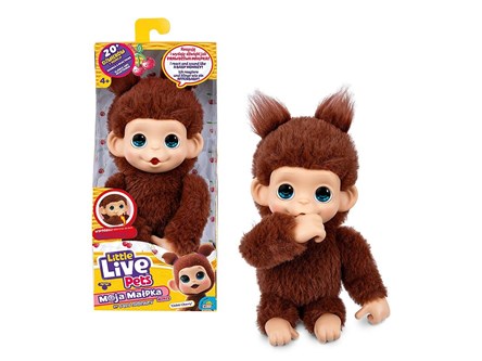 *LLP MINI MAŁPKA CHIKKI CHERRY, interakt.