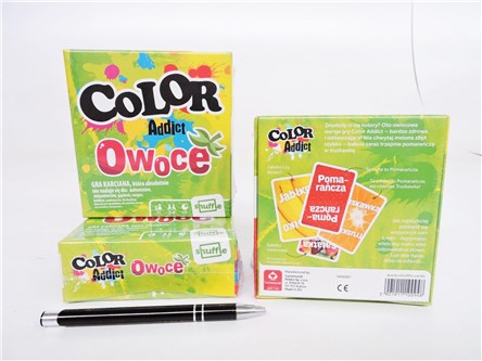 GRA KOLOR ADDICT OWOCE, karciana, 7+