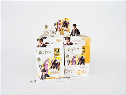 KARTY SHUFFLE x 12 Harry Potter, 4w1,     displ.