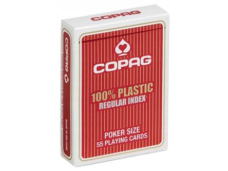 *KARTY COPAG  PL.POKER PK2 RED