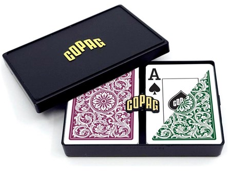 Karty do pokera Copag Elite Jumbo Face set 2x55