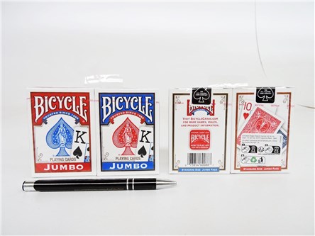 *BICYCLE KARTY JUMBO poker Europe 2-pack