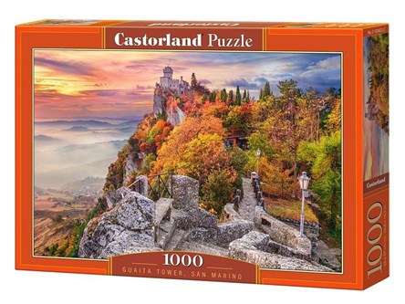 CAS. Puzzle 1000 el. Guaita Tower, San Marino