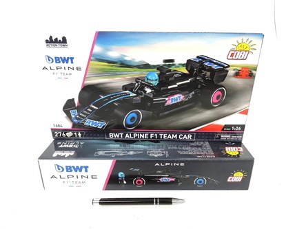 *COBI KLOCKI 276 el. ACTION TOWN - Alpine F1 Team