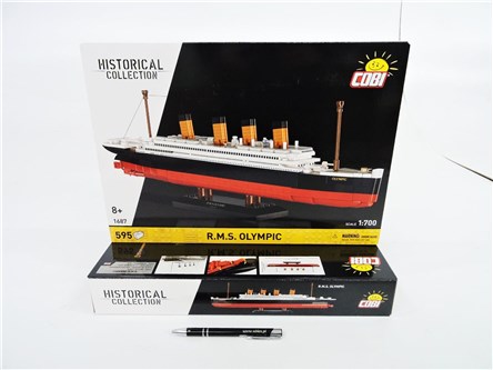 COBI KLOCKI 595 el., R.M.S. OLIMPIC (1911)