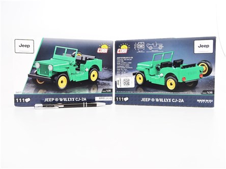 *COBI KLOCKI 111 el. Youngtimer Jep willys CJ-2A