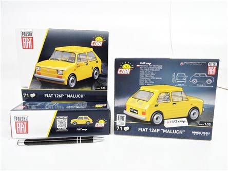 COBI KLOCKI YOUNGTIMER POLSKI FIAT 126P 71 kl.