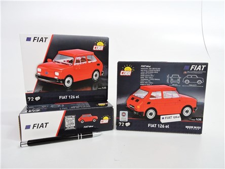 *COBI KLOCKI 72 el., 1:35, FIAT 126