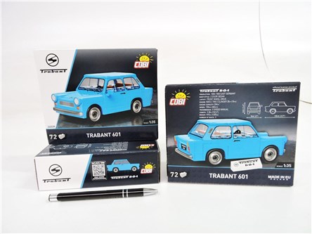 COBI KLOCKI 72 el., 1:35, CARS TRABANT