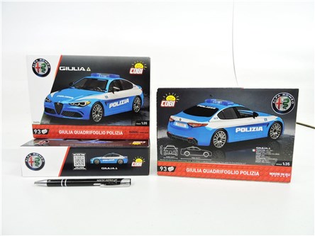 COBI KLOCKI 90 el., Alfa Romeo, Giulia Q. Policja