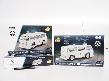 *COBI KLOCKI 169 el., VOLKSWAGEN T2B KRANKENWAGE