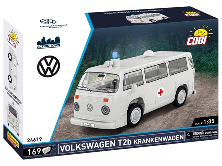 *COBI KLOCKI 169 el., VOLKSWAGEN T2B KRANKENWAGE