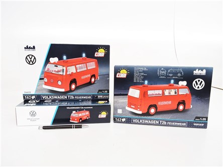*COBI KLOCKI 162 el. Volkswagen T2B Feuerwehr