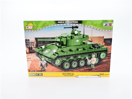 *COBI KLOCKI 590 el. czołg, Chaffee M24