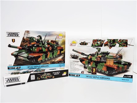 *COBI KLOCKI 1017 el. ARMED FORCES, M1A2 SEPV3