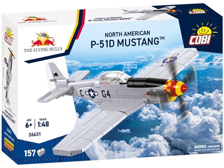 COBI KLOCKI FLYING BULLS NORTH AMERICAN P-51D