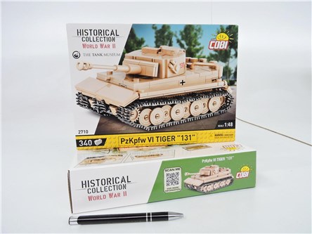 *COBI KLOCKI 340 el. czołg, PzKPpfw VI Tiger 131