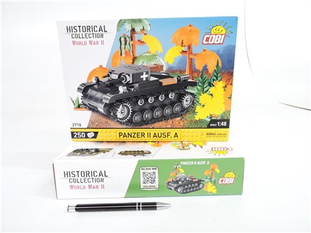 *COBI KLOCKI 250 el. czołg, Panzer II AUSF.A