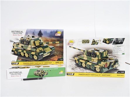 *COBI KLOCKI 528 el., PANZERJAGER TIGER AUSF.B