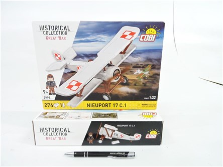 KLOCKI COBI 274 el. Nieuport 17 C.1