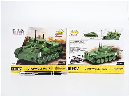 *COBI KLOCKI 110 el. HC WWII Cromwell MK.IV