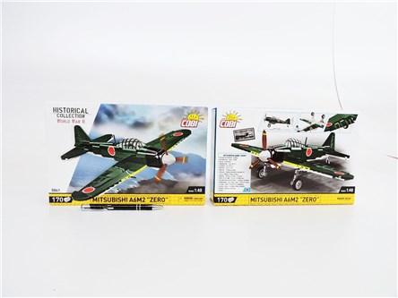 *COBI KLOCKI 170 el. HC WWII Mitsubishi A6M2 Zero