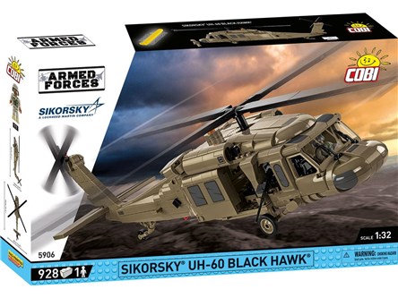 KLOCKI COBI ARMED FORCES UH-60 BLACK HAWK 918 KL.