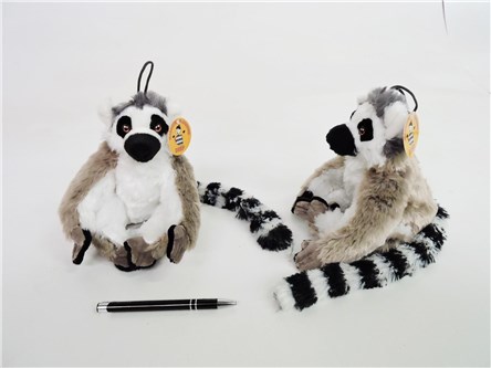PLUSZ lemur mały, 18 cm