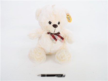 PLUSZ MIŚ, jasny, 30 cm