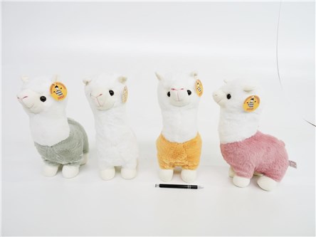 *AST. PLUSZ Alpaka, stojąca, 30 cm., 4 kol.