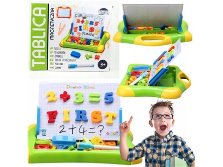 TABLICA EDU MAŁY SKRZAT magnetyczna kart.