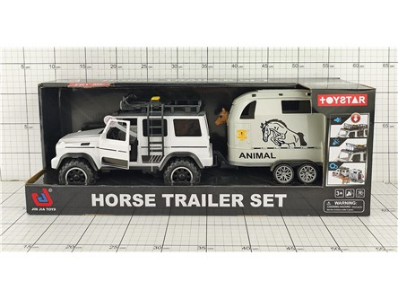 TERENÓWKA + PRZYCZ., do przewozu koni, św/dźw.