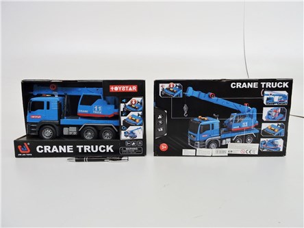 CIĘŻARÓWKA DŹWIG, św/dźw, 31x18x12 cm,       kart.