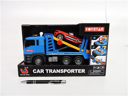 AUTO ciężarówka+samochód, św/dźw, 30 cm,     kart.