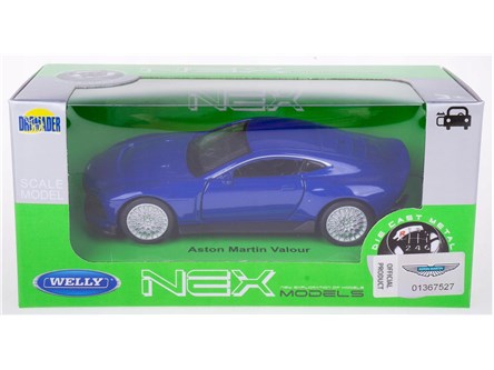 WELLY 1:34 Aston Matin Valour granatowy